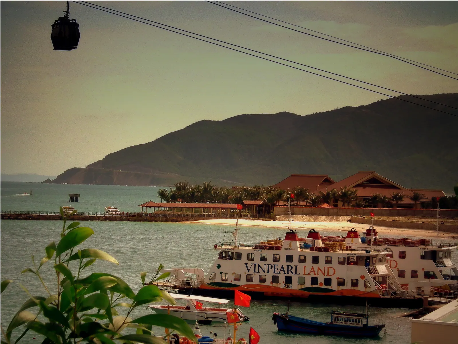 Hon Tre island in Nha Trang bay.