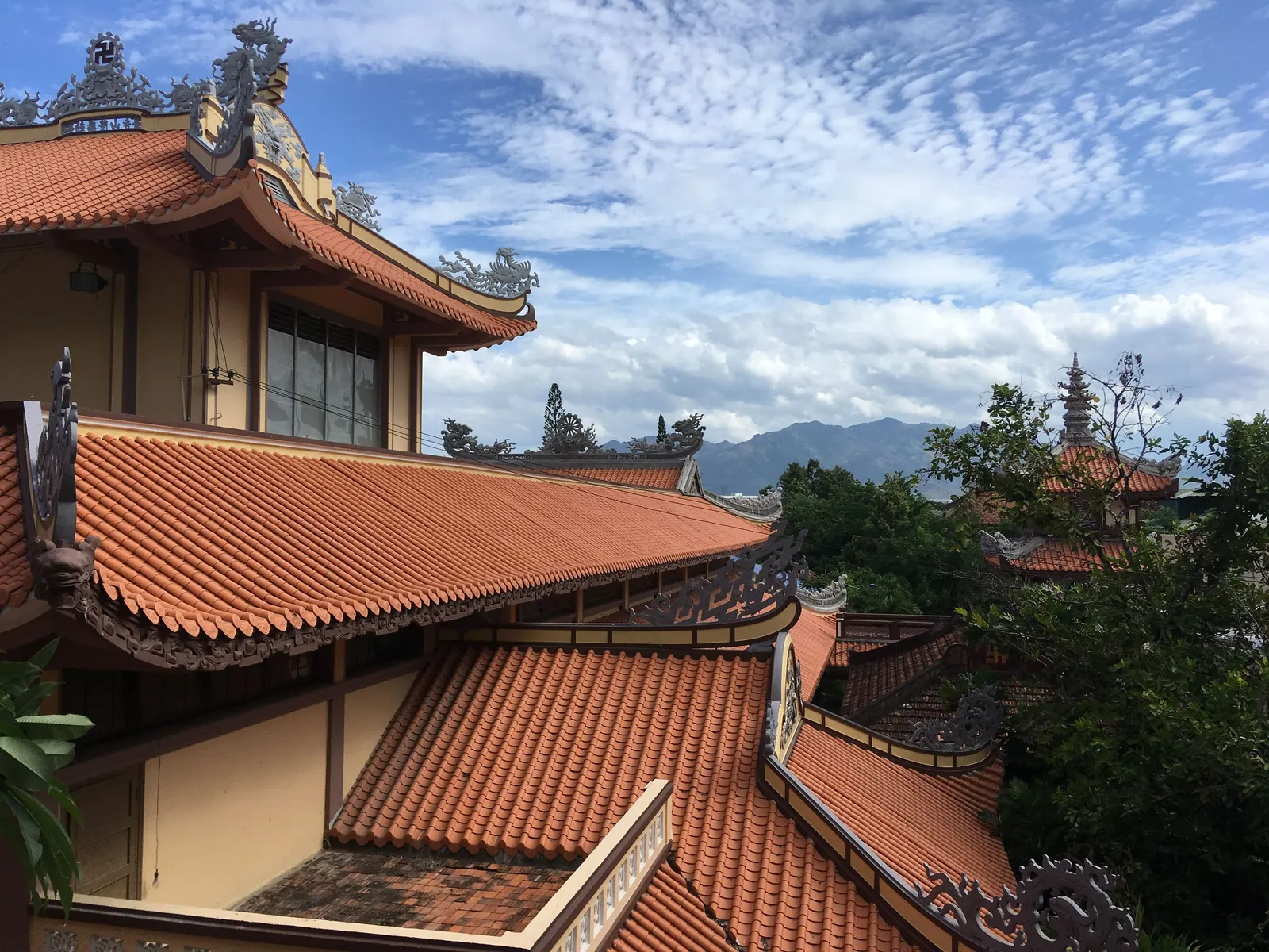 The Long Son Pagoda in Nha Trang.
