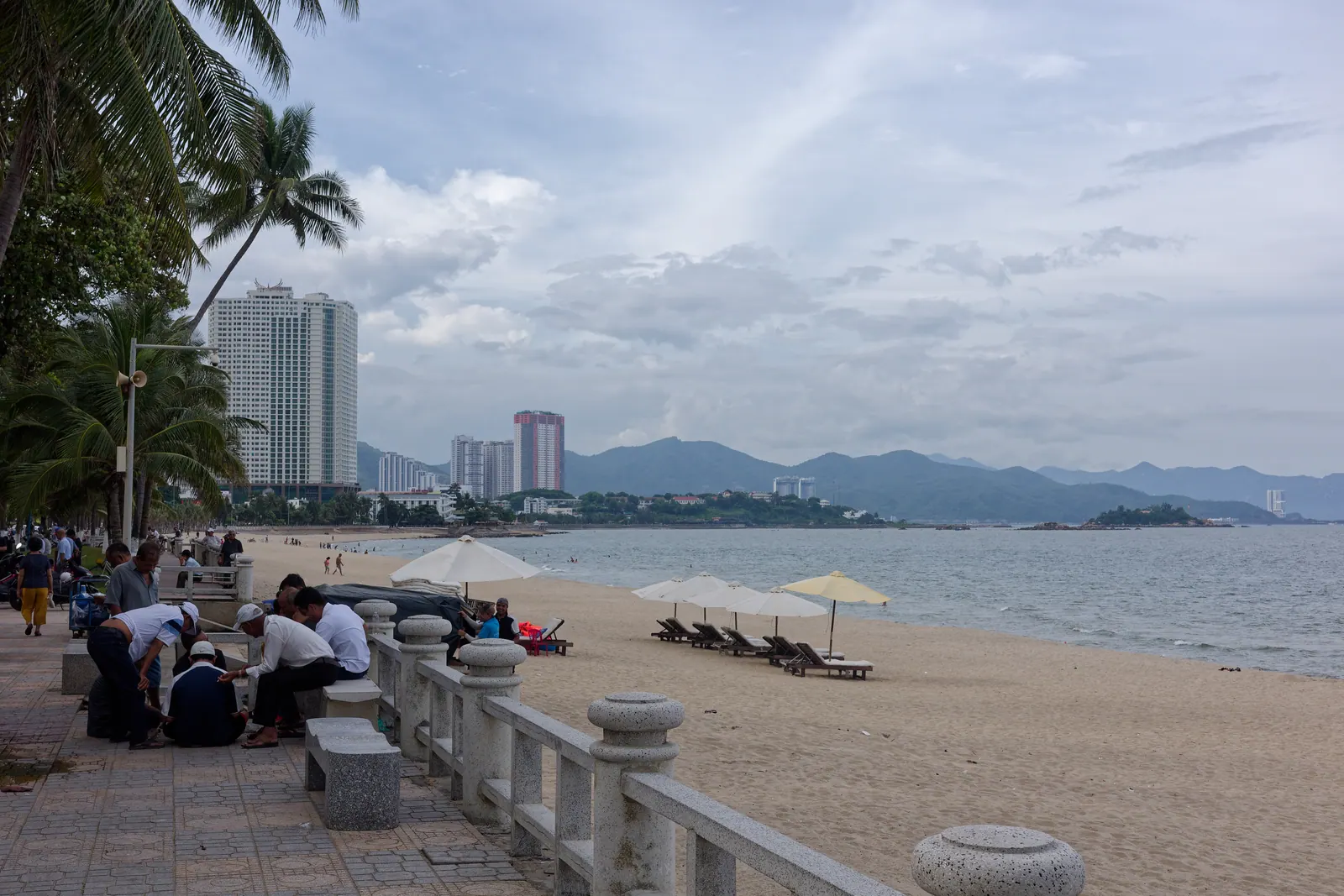 The beach of Nha Trang.