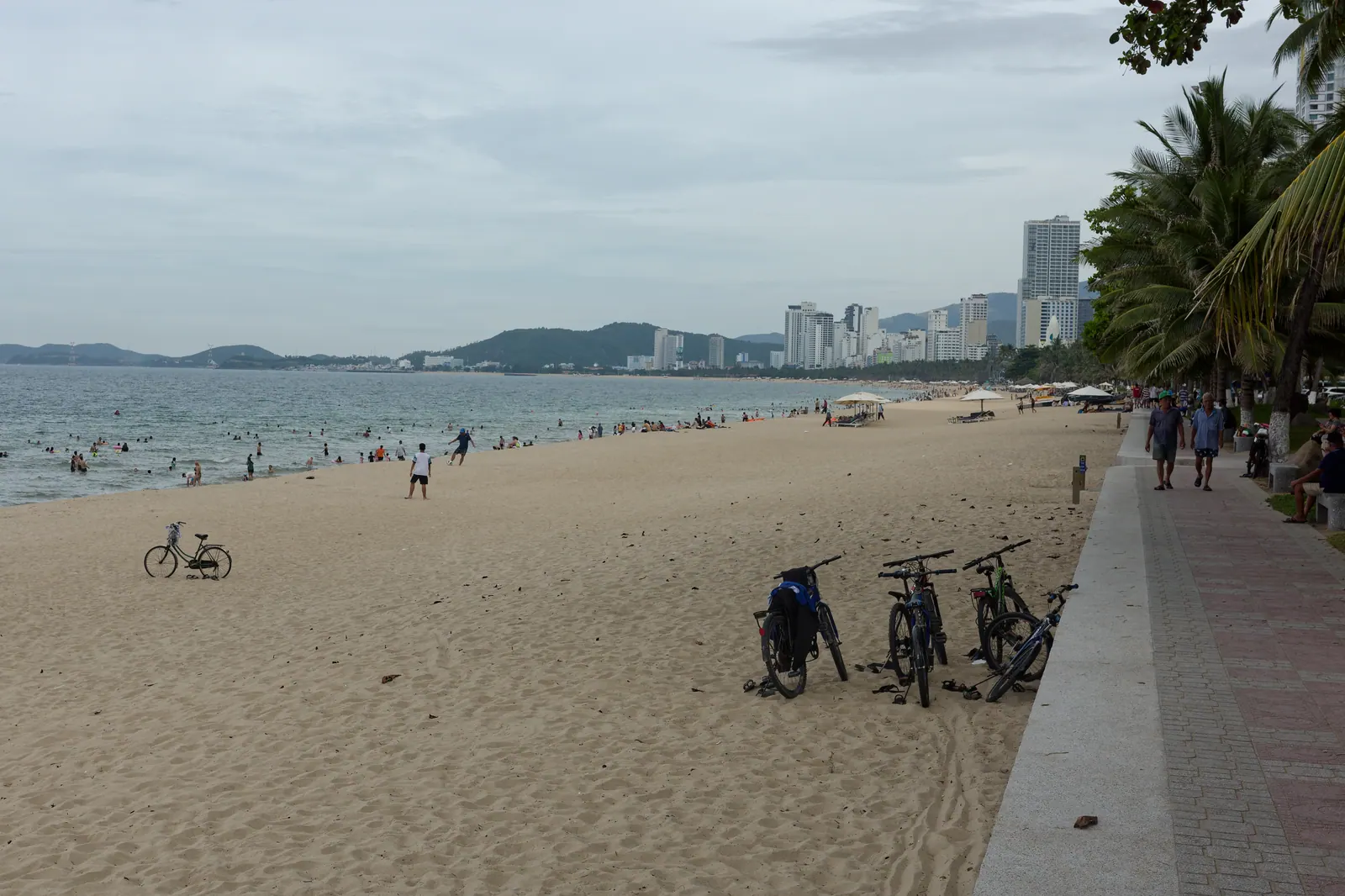 The beach of Nha Trang.