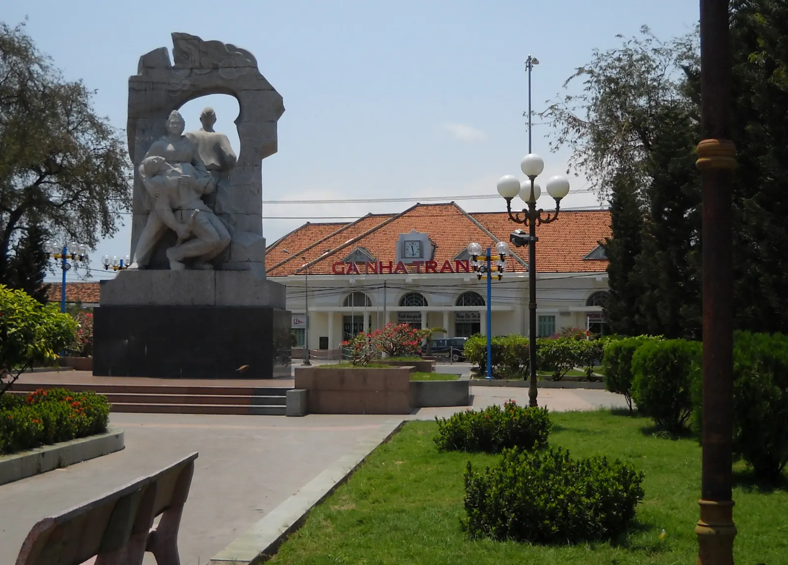 Nha Trang railway station, Khanh Hoa province.