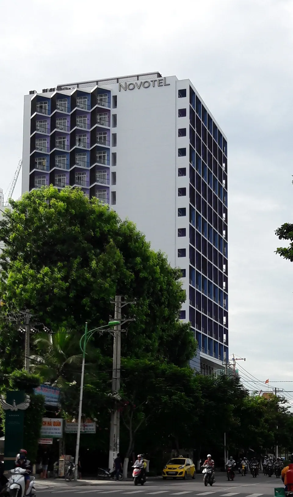 The Novotel hotel in Nha Trang.